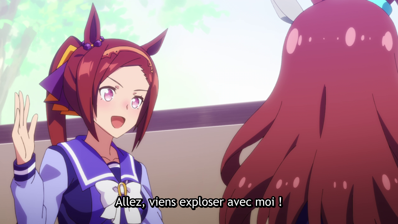 Rice Shower, arrivant en première position du Tenno Sho Spring